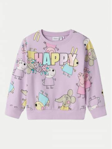 NAME IT Світшот Fira Peppa 13240631 Фіолетовий Regular Fit NAME IT Світшот Fira Peppa 13240631 Фіолетовий Regular Fit