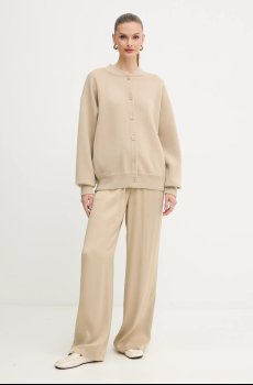 Шерстяной кардиган BOSS Famirta