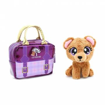 Мягкая игрушка Funville CuteKins Домашние животные в сумочках Мишка, от 1.5 года, 10 см (FV35061-2) Мягкая игрушка Funville CuteKins Домашние животные в сумочках Мишка, от 1.5 года, 10 см (FV35061-2)