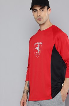 Ferrari Lifestyle Men?s Statement Long Sleeve Jersey
