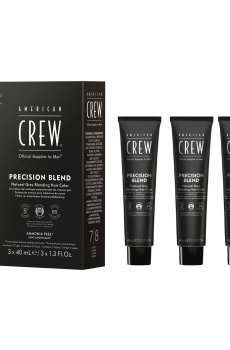 Мужская система маскировки седины American Crew Precision Blend Light (уровень 7-8), 120 мл