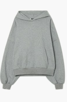 Cropp - Гладке худі - темно-сірий