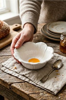 Миска - білий