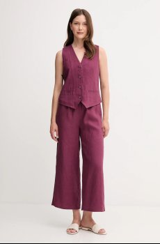 Льняной жилет United Colors of Benetton