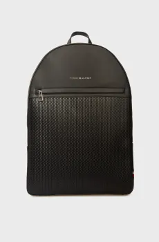 Мужской черный рюкзак WOVEN Черный ONESIZE Tommy Hilfiger AM0AM13659