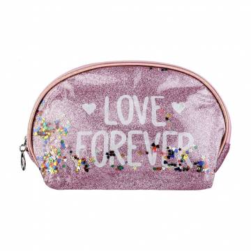 Косметичка Cosmo Shop Love Forever овал, 23*14.7*6.5 см, розовая, 1 шт (CS1136R) Косметичка Cosmo Shop Love Forever овал, 23*14.7*6.5 см, розовая, 1 шт (CS1136R)