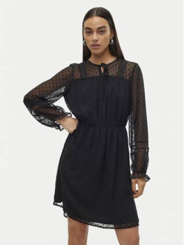 Vero Moda Повсякденна сукня Leah 10314693 Чорний Regular Fit Vero Moda Повсякденна сукня Leah 10314693 Чорний Regular Fit