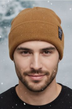 Шапка-біні - бежевий