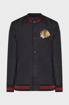 Мужской черный бомбер Черный S 47 Brand 570568JK-FS