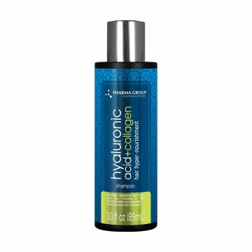 Шампунь для волос PHARMA GROUP Laboratories Hyaluronic Acid + Collagen Shampoo, 89 мл Шампунь для волос PHARMA GROUP Laboratories Hyaluronic Acid + Collagen Shampoo, 89 мл