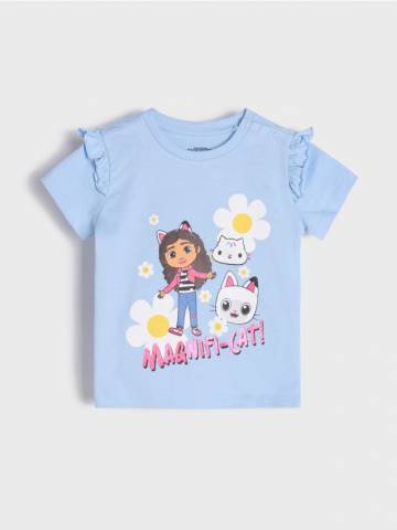 Футболка Gabbys Dollhouse - light blue Футболка Gabbys Dollhouse - light blue