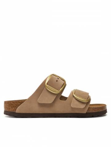 Birkenstock Шльопанці Arizona Big Buckle Lenb 1024064 Бежевий Birkenstock Шльопанці Arizona Big Buckle Lenb 1024064 Бежевий