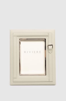 Зеленая кожаная фоторамка