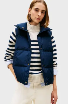 Женский синий жилет REG VEST Синий XS Tommy Hilfiger WW0WW46545