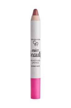 Уценка! Помада-карандаш для губ Golden Rose Miss Beauty Velvety Kiss Lipstick 05 Pink Nude, 3.5 г