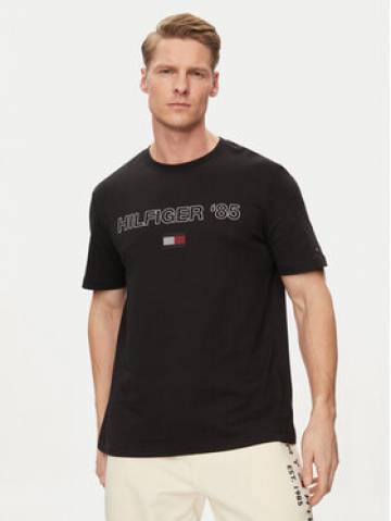 Tommy Hilfiger Футболка 85 MW0MW34427 Чорний Regular Fit
