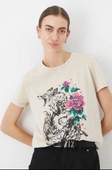 Хлопковая футболка Medicine