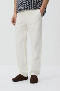 Reserved - Джинси straight fit - кремовий - YU862-01J