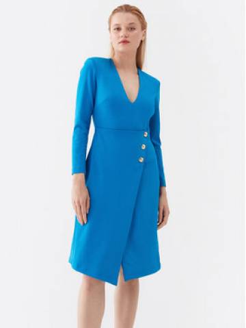 Pinko Коктейльна сукня 100943 A0HM Голубий Regular Fit Pinko Коктейльна сукня 100943 A0HM Голубий Regular Fit
