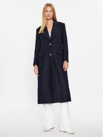 Liu Jo Вовняне пальто CF3191 T3575 Cиній Regular Fit Liu Jo Вовняне пальто CF3191 T3575 Cиній Regular Fit
