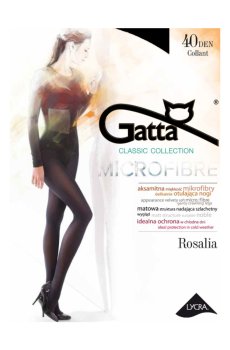 Колготки женские Gatta Rosalia, 40 DEN, Nero, размер 4