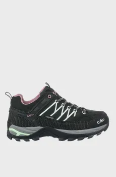 Женские черные замшевые кроссовки RIGEL LOW TREKKING Черный 37 CMP 3Q13246-66UP