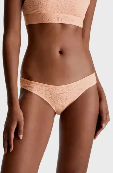 Женские бежевые трусики BIKINI Бежевый S Calvin Klein 000QF7348E