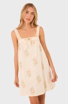 Женская белая ночная рубашка с узором Белый XL womensecret 4449089