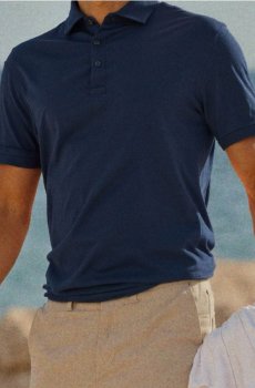 Сорочка поло - темно-синій