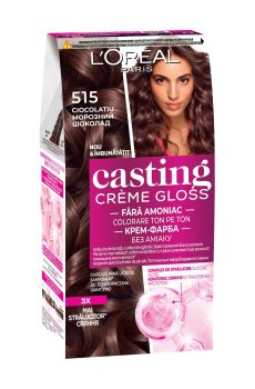 Безаммиачная краска для волос LOreal Paris Casting Creme Gloss 515 Морозный шоколад, 180 мл