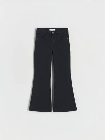 Reserved - Джинси high waist flare - чорний - 720CV-99J Reserved - Джинси high waist flare - чорний - 720CV-99J
