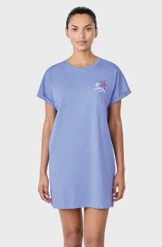 Женская голубая ночная рубашка SORAYANE Голубой S Etam 6553767