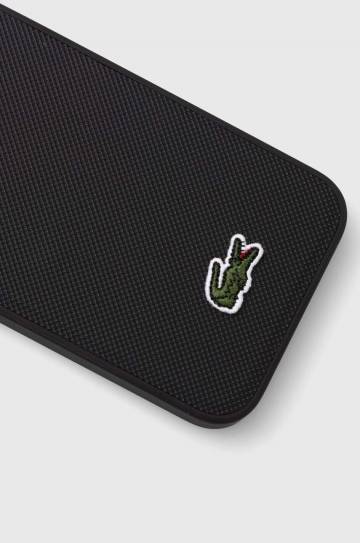 Чехол на телефон Lacoste iPhone 15 Pro Max 6.7" цвет чёрный Чехол на телефон Lacoste iPhone 15 Pro Max 6.7" цвет чёрный