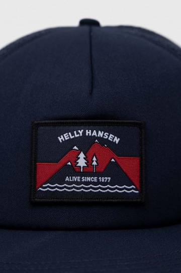 Кепка Helly Hansen цвет синий с аппликацией 67155 Кепка Helly Hansen цвет синий с аппликацией 67155