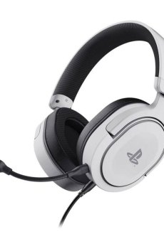 Игровая гарнитура проводная Trust GXT 498 Forta For PS5 3.5 мм, белая (24716_TRUST)