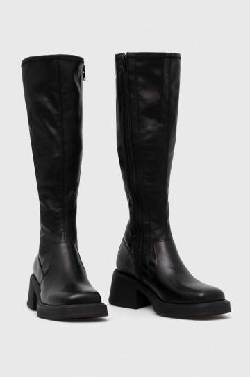 Сапоги Vagabond Shoemakers DORAH женские цвет чёрный каблук кирпичик 5642.402.20 Сапоги Vagabond Shoemakers DORAH женские цвет чёрный каблук кирпичик 5642.402.20