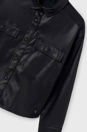 Детская рубашка Mayoral цвет чёрный 7194