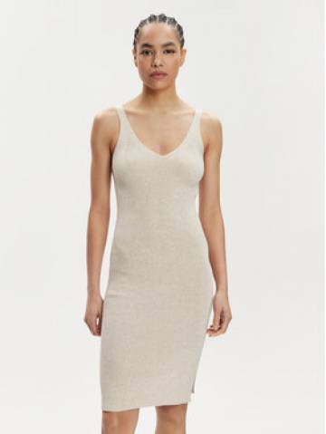 ONLY Літня сукня Lina 15286410 Бежевий Slim Fit ONLY Літня сукня Lina 15286410 Бежевий Slim Fit
