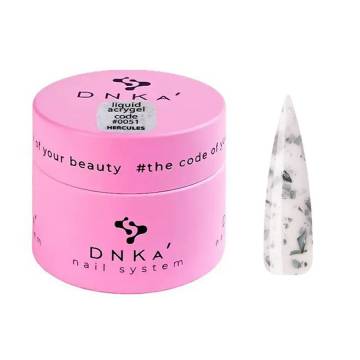 Жидкий акрил-гель для ногтей DNKa Liquid Acrygel 0051 Hercules, 15 мл