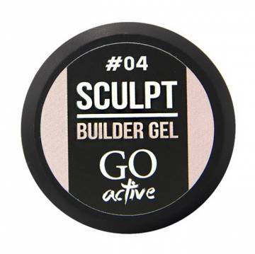 Билдер-гель для ногтей GO Active Sculpt Builder Gel 04 Beige, 12 мл Билдер-гель для ногтей GO Active Sculpt Builder Gel 04 Beige, 12 мл