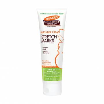 Крем-концентрат от растяжек Palmers Cocoa Butter Formula Massage Cream For Stretch Marks, 125 мл Крем-концентрат от растяжек Palmers Cocoa Butter Formula Massage Cream For Stretch Marks, 125 мл