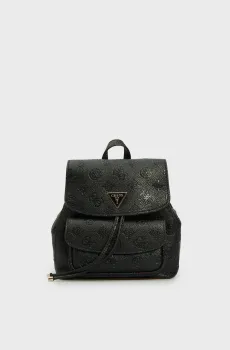 Женский черный рюкзак CRESIDIA SMALL FLAP Черный ONESIZE Guess HWPG9349310