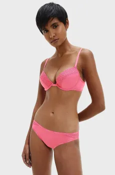 Женские розовые трусики Розовый S Calvin Klein 000QF5153E