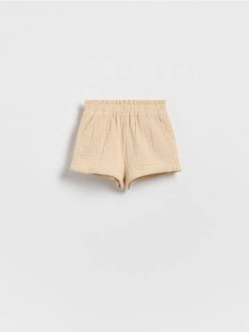 Reserved - Муслінові шорти - бежевий - 6580G-08X