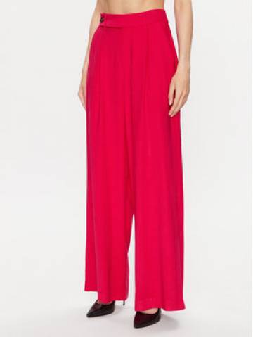 DKNY Штани палаццо P3EK8Q84 Рожевий Regular Fit DKNY Штани палаццо P3EK8Q84 Рожевий Regular Fit
