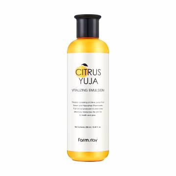 Эмульсия для лица FarmStay Citrus Yuja Vitalizing Emulsion с экстрактом юдзу, 280 мл Эмульсия для лица FarmStay Citrus Yuja Vitalizing Emulsion с экстрактом юдзу, 280 мл