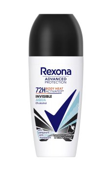 Шариковый антиперспирант Rexona Advanced Protection Invisible Aqua, женский, 50 мл