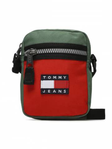 Tommy Jeans Плоска сумка Tjm Heritage Reporter AM0AM11159 Зелений Tommy Jeans Плоска сумка Tjm Heritage Reporter AM0AM11159 Зелений