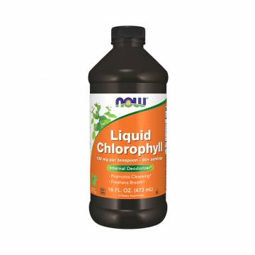 Жидкий хлорофилл NOW Foods Liquid Chlorophyll с мятным вкусом, 473 мл Жидкий хлорофилл NOW Foods Liquid Chlorophyll с мятным вкусом, 473 мл