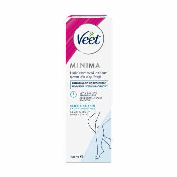 Крем для депиляции Veet Minima для чувствительной кожи, 100 мл Крем для депиляции Veet Minima для чувствительной кожи, 100 мл